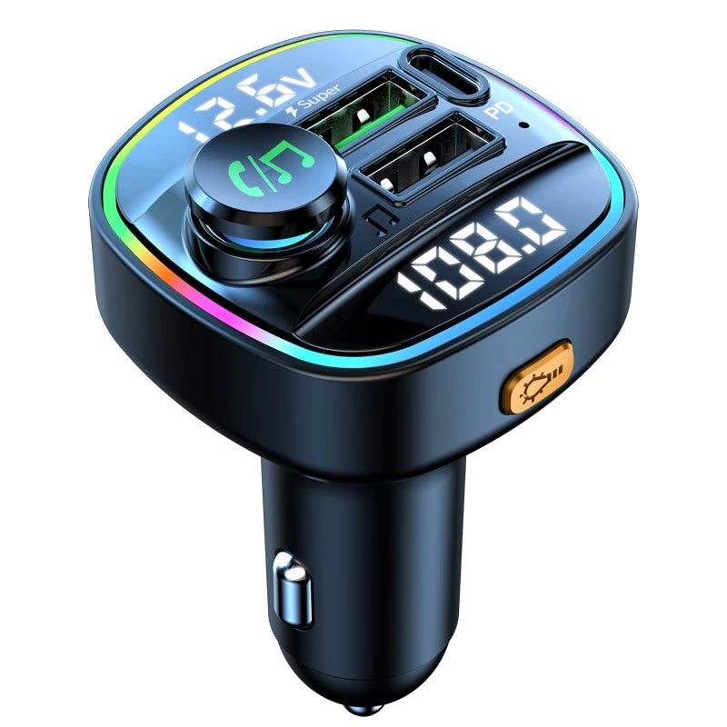 What are the advantages of BLUETOOTH 5.0 FM transmitter?