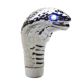 pommeau cobra LED vue laterale yeux bleu