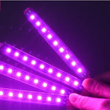 bande led voiture violet