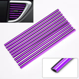 bande pour ventilation voiture violet