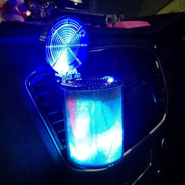 cendrier voiture led