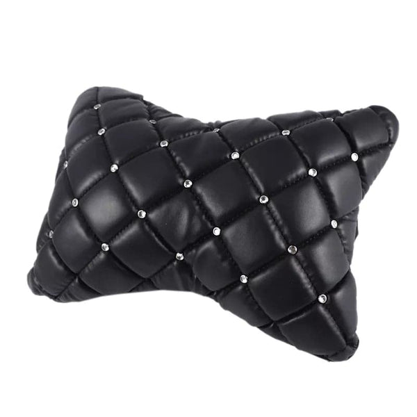 coussin pour voiture cuir et strass