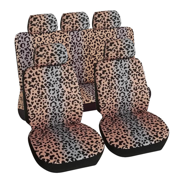 Leopard seat cover