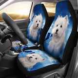 housse voiture universelle motif westie